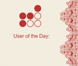 User of the Day